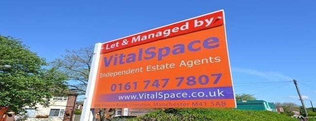 Let and Managed by VitalSpace Letting Agents